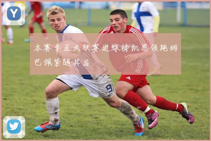 本赛季五大联赛进球榜凯恩领跑姆巴佩紧随其后
